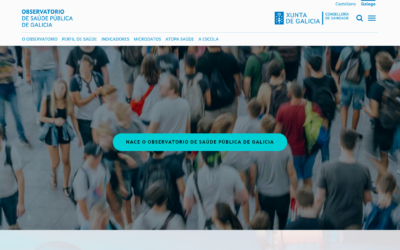 Se publica el Observatorio de Salud Pública de Galicia, un desarrollo web realizado con la colaboración de Balidea