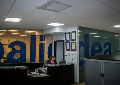 Oficina de Balidea en Santiago de Compostela